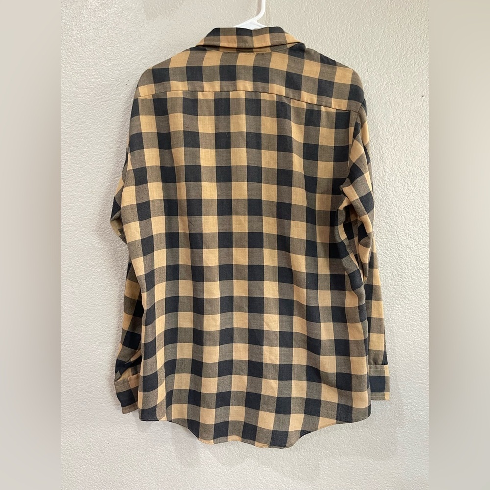 Campus vintage Checkered button down Shirt - Picture 2 of 9